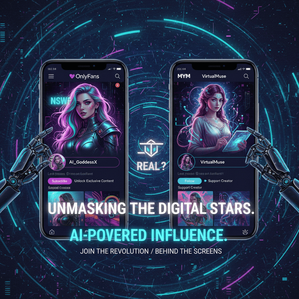 L’ombre des IA : comment les faux profils envahissent les réseaux sociaux, d’Instagram à OnlyFans et MYM