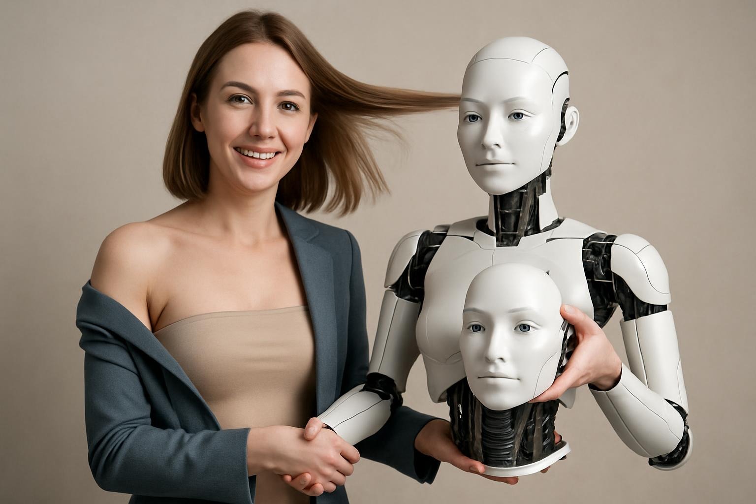 Représentation d’une fausse identité féminine exploitée sur une plateforme numérique