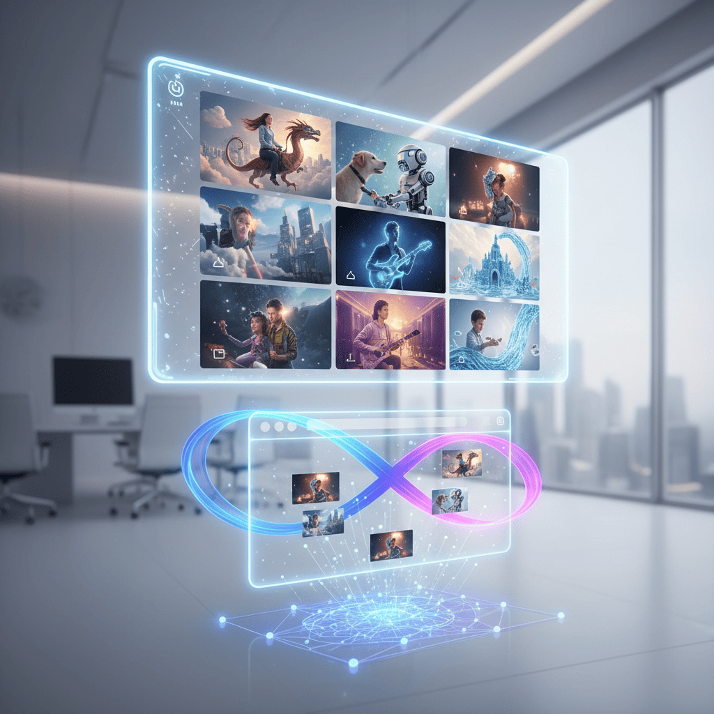 schema montrant l impact économique des videos generées par intelligence artificielle